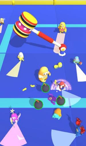 Sử dụng búa, đao, kiếm, súng và nhiều vũ khí khác để đánh bại đối phương