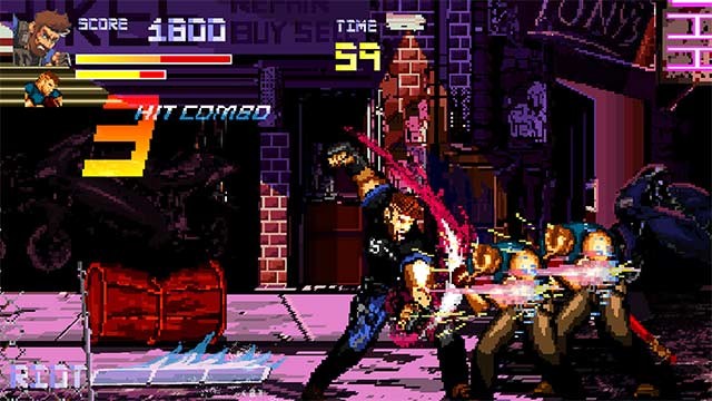 Sử dụng các kỹ năng cá nhân và đòn tấn công phối hợp để hạ gục kẻ thù trong Fallen City Brawl game