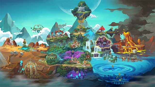 Fallen Tear: The Ascension lấy bối cảnh thế giới ma thuật rộng lớn