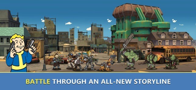 Game chiến thuật Fallout Shelter Online cho iOS