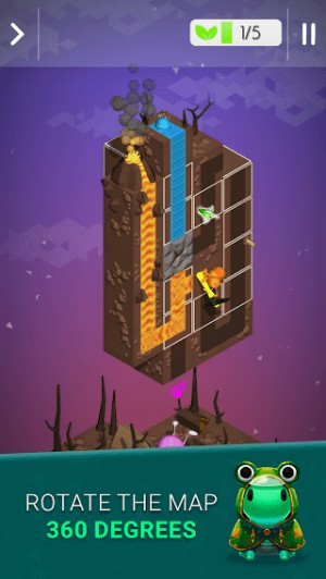 Xoay bản đồ 360 độ