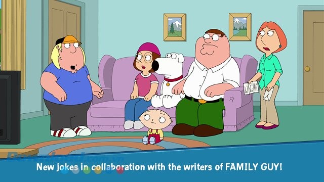 Các nhân vật trong game Family Guy: The Quest for Stuff