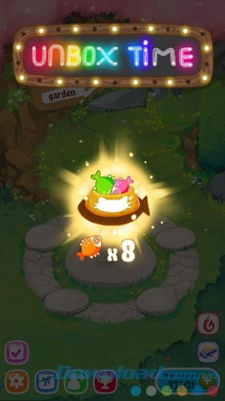 Mở hộp quà tặng