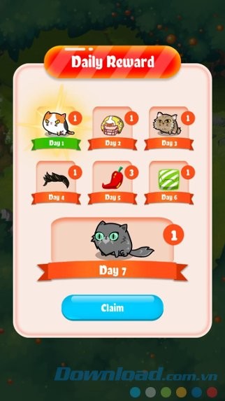 Phần thưởng hàng ngày