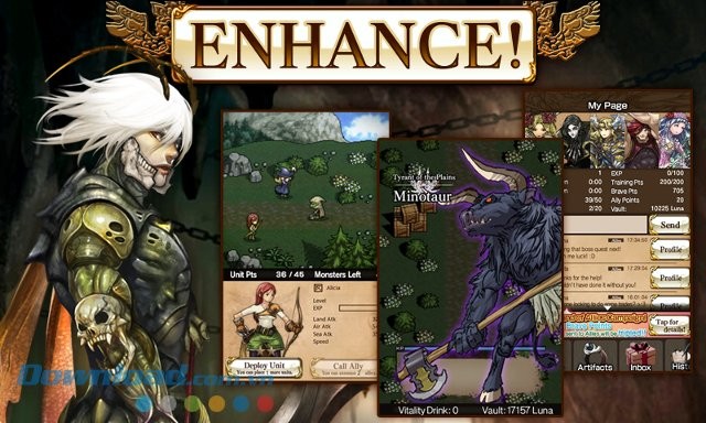 Nâng cấp thẻ bài trong game Fantasica