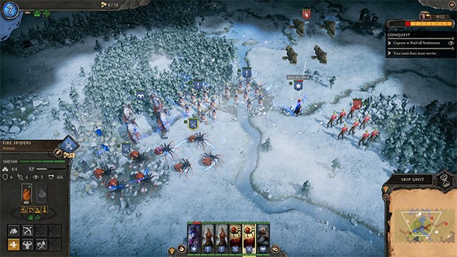 Khi liên tục chiến đấu, các anh hùng và đơn vị của bạn có thể lên cấp