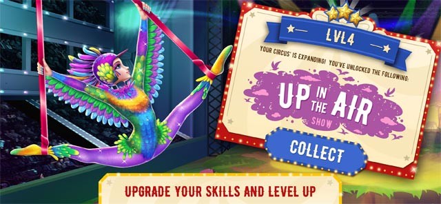 Nâng cấp kỹ năng biểu diễn của bạn trong Fantasy Gymnastics