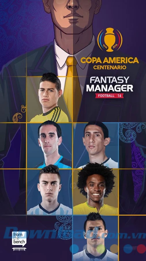 Game quản lý bóng đá Fantasy Manager Football 2016