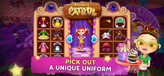 Chọn đồng phục độc đáo cho các cô gái trong Fantasy Patrol: Cafe