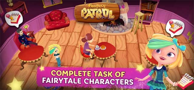 Hoàn thành đơn đặt hàng từ các vị khách thần tiên trong Fantasy Patrol: Cafe