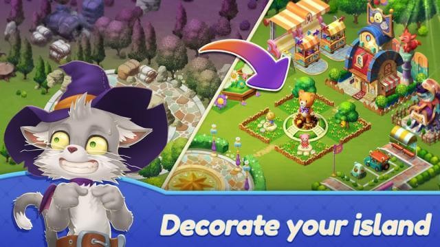 Trang trí hòn đảo của bạn