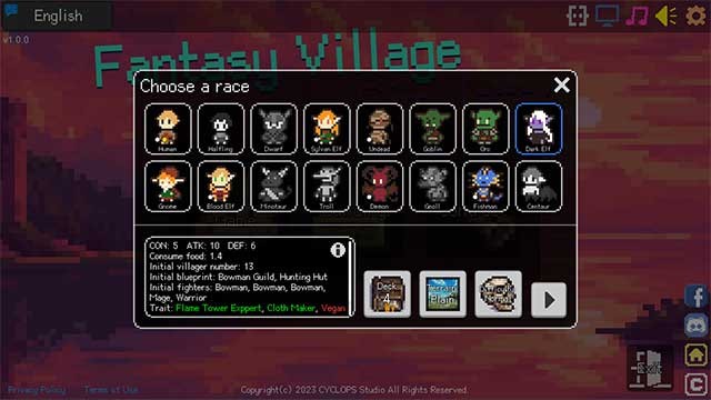 Tạo ra nhiều dân làng hơn cho các nhiệm vụ sản xuất và chiến đấu khác nhau