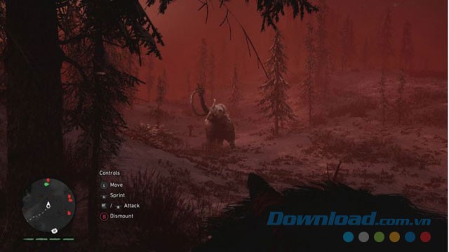 Các nút kiểm soát khi chơi game