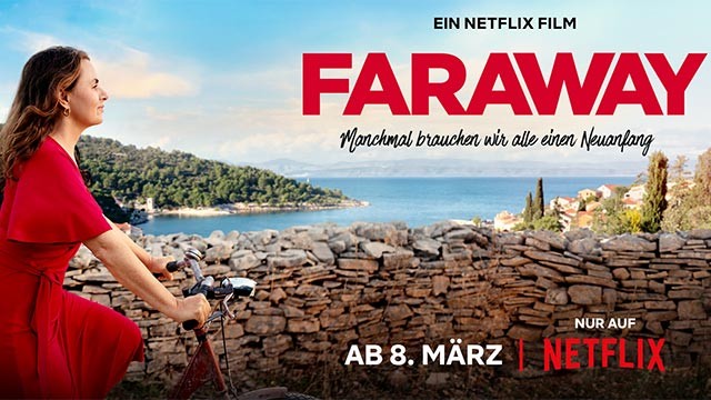 Poster phim Một Nơi Xa (Faraway) hiện đang đứng vị trí Top trên Netflix Việt Nam và toàn cầu