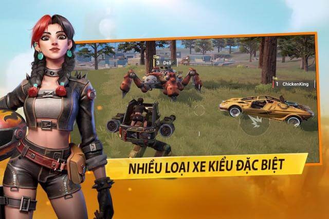 Vô số phương tiện độc đáo cho bạn sử dụng trong Farlight 84