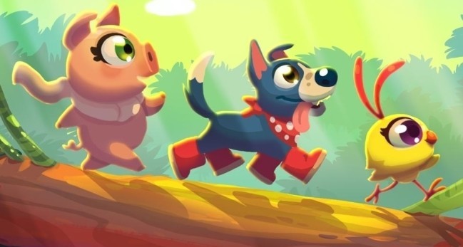 Farm Heroes Saga cho Android có đồ họa dễ thương