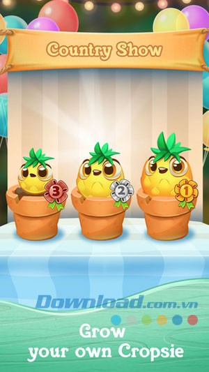 Giao diện chơi Farm Heroes Super Saga trên iOS