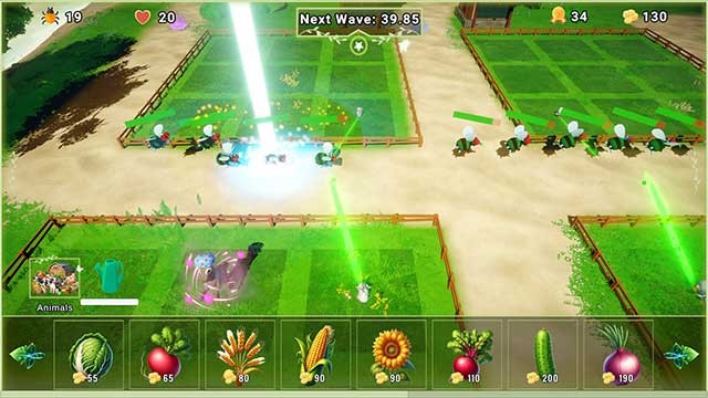 Tạo ra nhiều loại tháp động vật khác nhau để ngăn chặn côn trùng tấn công