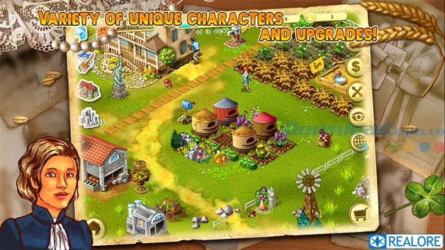 Game quản lý nông trại Farm UP