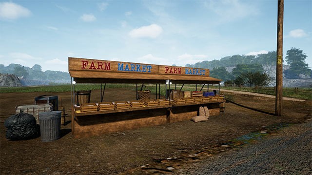 Bán các mặt hàng như trứng, sữa, rau củ, trái cây... để lấy tiền tái đầu tư trang trại