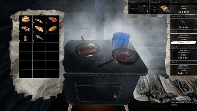 Săn bắn và hái lượm để có những bữa ăn đầy đủ dinh dưỡng cho cả gia đình