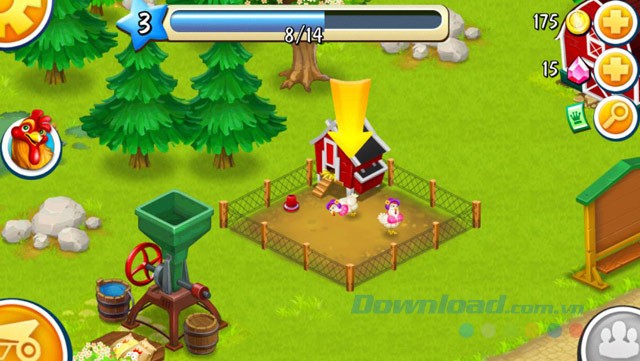 Chăn nuôi trong game Farmery