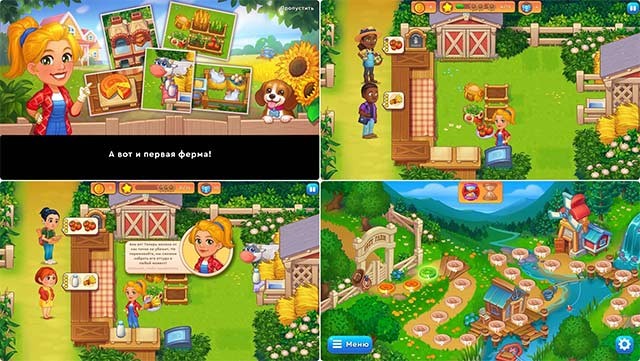 Khám phá câu chuyện ẩm thực thú vị trong khi chơi game Farming Fever trên iPhone, iPad