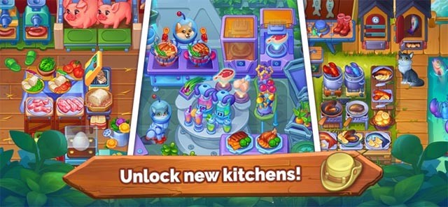 Liên tục nâng cấp và mở khóa căn bếp mới hiện đại, tiện nghi hơn