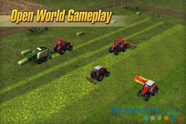 Farming Simulator 14 cho Android có lối chơi mở cực hay
