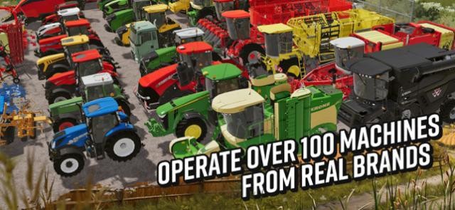 Tận hưởng làm nông nghiệp hiện đại với hơn 100 loại máy móc tiên tiến trong game Farming Simulator 20