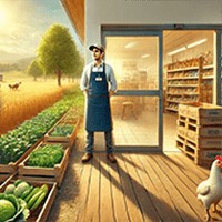 Farming & Supermarket Simulator - Trải nghiệm quản lý nông trại và siêu thị