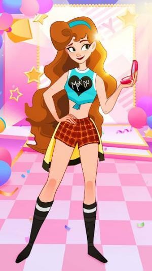 Fashion Princess là game thời trang với phong cách hoạt hình thú vị