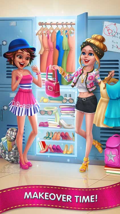 Game thời trang trường học hấp dẫn - Fashion School Girl
