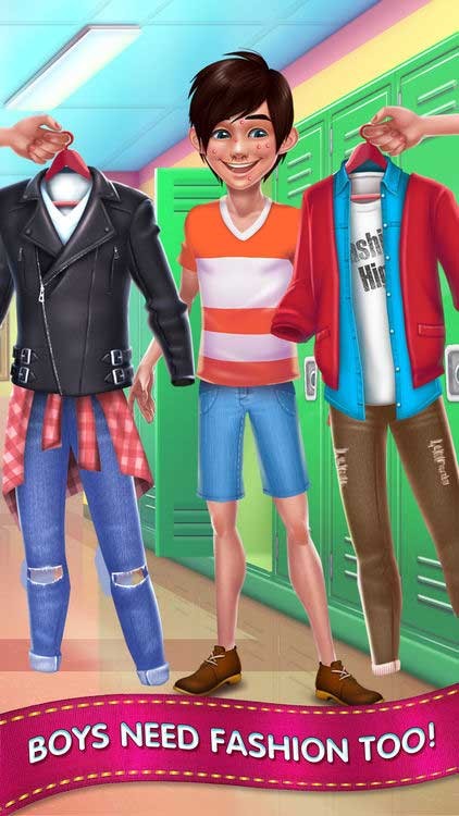 Giúp các chàng trai trong Fashion School Girl trở nên lôi cuốn hơn