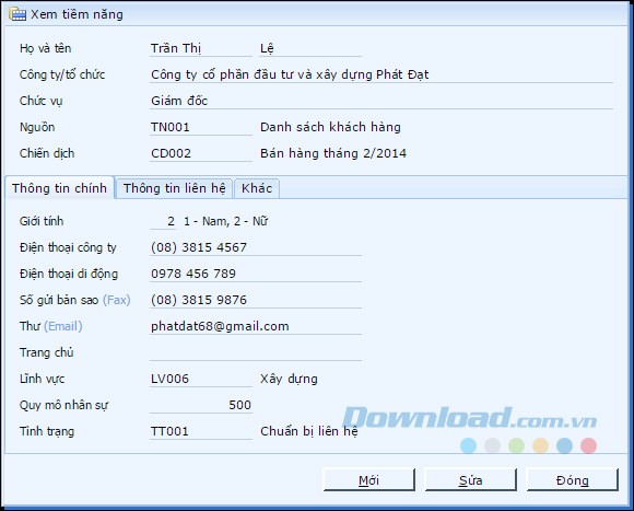 Khách hàng tiềm năng