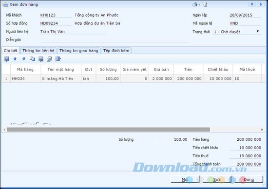 Quản lý đơn hàng