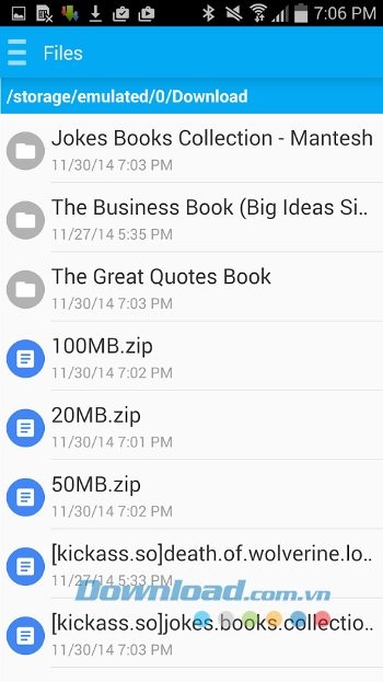 Xem các file đã tải xuống trên Fast Download Manager