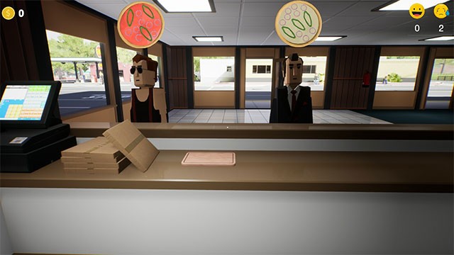 Phục vụ những thực khách đói bụng bằng những chiếc bánh pizza tươi ngon, thơm lừng