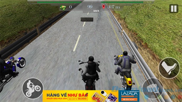 Tung đòn đấm đối thủ