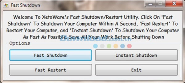 Fast Shutdown