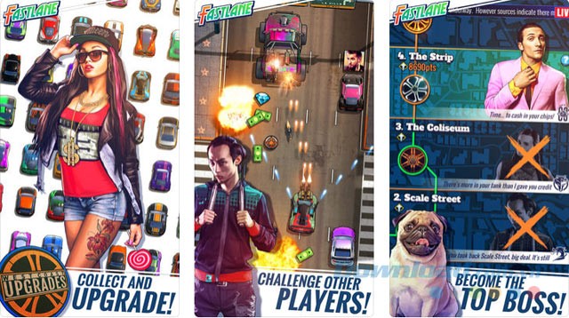 Game đua xe bắn súng hấp dẫn