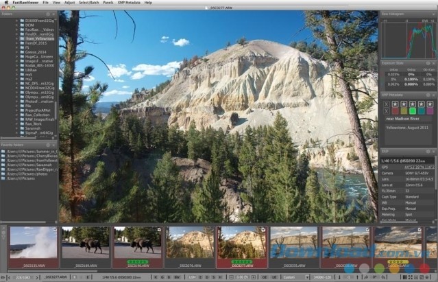 FastRawViewer - phần mềm xem và đánh giá ảnh RAW toàn diện