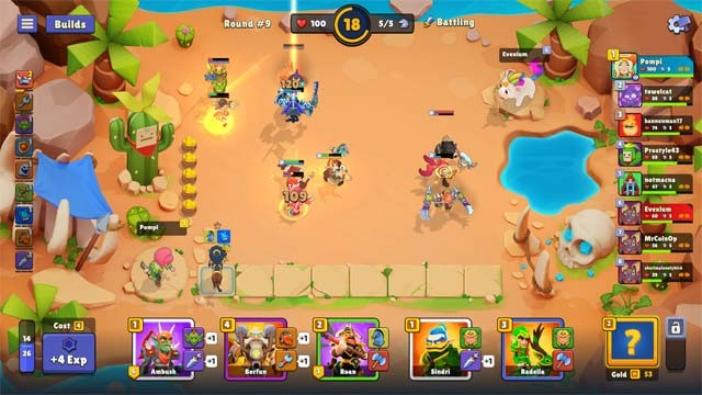 Thu thập thẻ bài, nâng cấp và bước vào đấu trường Fate Arena