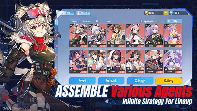 Fate có hàng trăm đặc vụ từ sáu chủng tộc và với nhiều thuộc tính khác nhau