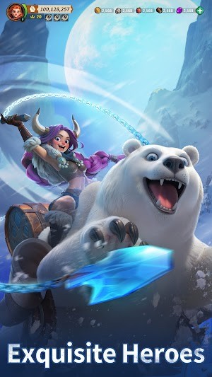 Các anh hùng mạnh mẽ, được thiết kế tinh tế