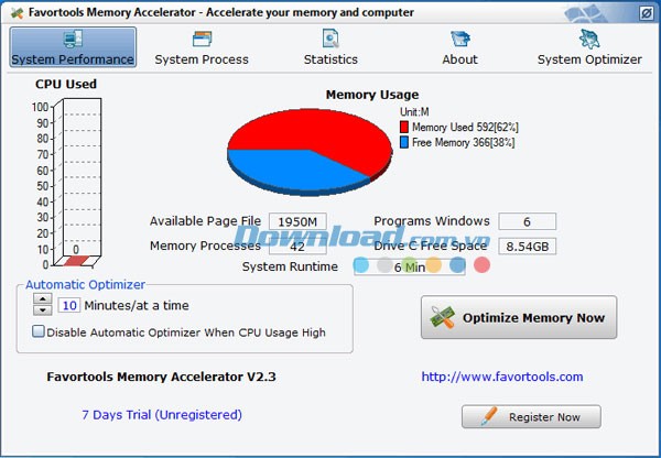 Favortools Memory Accelerator