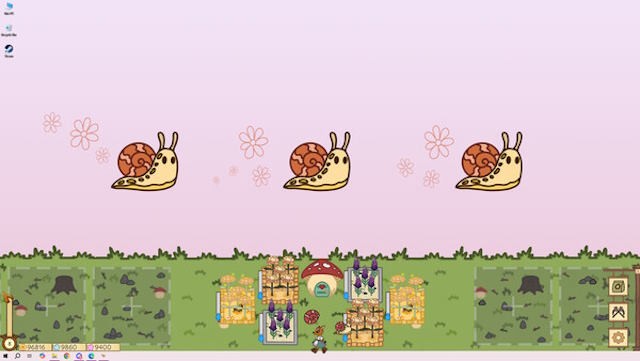 Khi game thủ bận rộn, động vật sẽ giúp bạn chăm sóc khu vườn