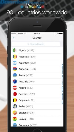 Gửi fax tới hơn 90 quốc gia trên thế giới