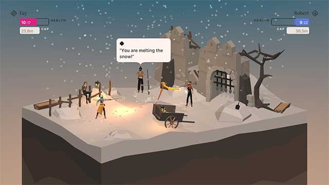 Nói chuyện, tranh luận và làm phiền mọi nhân vật trong thế giới