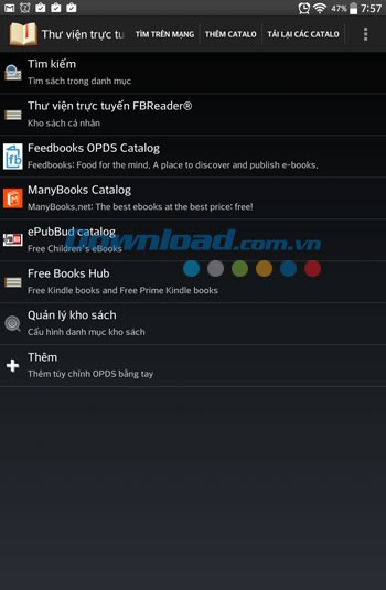 FBReader cho Android